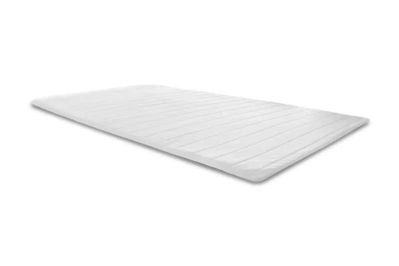 Salma Overmadrass Polyeter 140x200x3, Hvit