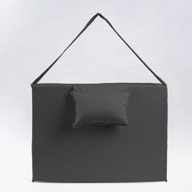 Sammenleggbar seng Kalune Design Myc06 (55 x 180 x 5 cm) Antrasitt - Møbler - Senger - Madrasser - Skummadrass