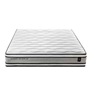 Springmadrass HOME4YOU Harmony Duo King vendbar 180x200x30 cm - Møbler - Senger - Madrasser - Overmadrass