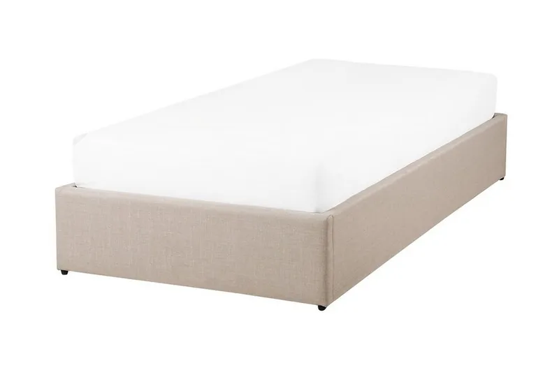 Dinan Dobbeltseng 90 | 200 cm - Beige - Møbler - Senger - Sengeramme & sengestamme