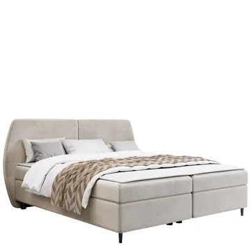 Rynricon Sengepakke Kontinentalseng 140x200 cm - Beige - Møbler - Senger - Komplett sengepakke
