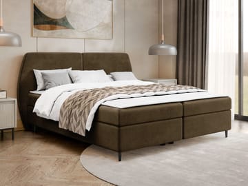Rynricon Sengepakke Kontinentalseng 160x200 cm - Brun - Møbler - Senger - Komplett sengepakke