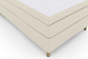 Select No 5 Komplett Sengepakke 120x200 Fast Watergel - Beige/Kobberben - Møbler - Senger - Komplett sengepakke