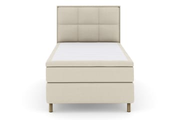 Select No 5 Komplett Sengepakke 120x200 Fast Watergel - Beige/Kobberben - Møbler - Senger - Komplett sengepakke