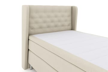 Select No 5 Komplett Sengepakke 120x200 Fast Watergel - Beige/Metallben - Møbler - Senger - Komplett sengepakke