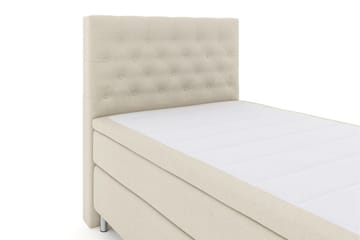 Select No 5 Komplett Sengepakke 120x200 Fast Watergel - Beige/Metallben - Møbler - Senger - Komplett sengepakke
