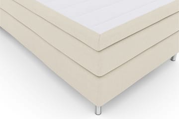 Select No 5 Komplett Sengepakke 120x200 Fast Watergel - Beige/Metallben - Møbler - Senger - Komplett sengepakke