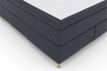 Select No 5 Komplett Sengepakke 160x200 Fast/Medium Watergel - Blå/Gullben - Møbler - Senger - Komplett sengepakke