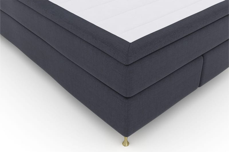 Select No 5 Komplett Sengepakke 160x200 Fast/Medium Watergel - Blå/Gullben - Møbler - Senger - Komplett sengepakke