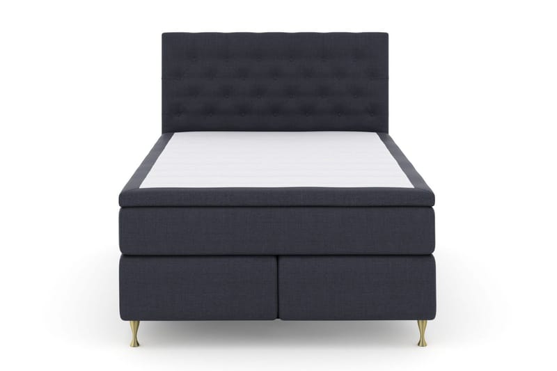 Select No 5 Komplett Sengepakke 160x200 Fast/Medium Watergel - Blå/Gullben - Møbler - Senger - Komplett sengepakke