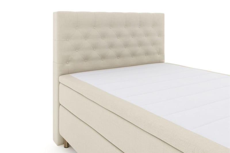 Select No 5 Komplett Sengepakke 160x200 Medium Lateks - Beige/Kobberben - Møbler - Senger - Komplett sengepakke
