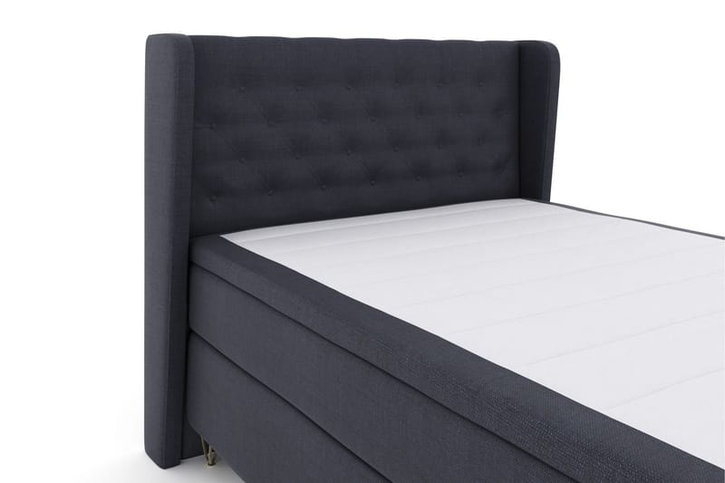 Select No 5 Komplett Sengepakke 160x200 Medium Watergel - Blå/V-formede Metallben - Møbler - Senger - Komplett sengepakke