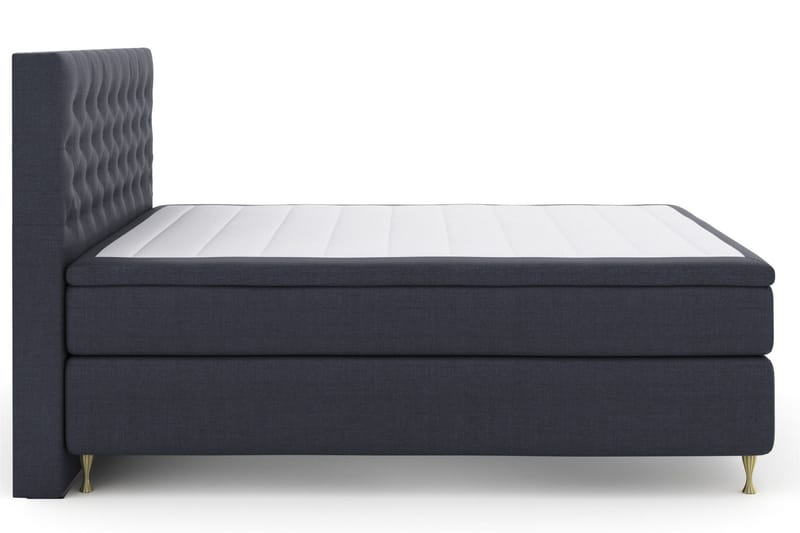 Select No 5 Komplett Sengepakke 180x200 Medium Watergel - Blå/Gullben - Møbler - Senger - Komplett sengepakke