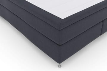 Select No 5 Komplett Sengepakke 210x210 Fast Watergel - Blå/Sølvben - Møbler - Senger - Komplett sengepakke
