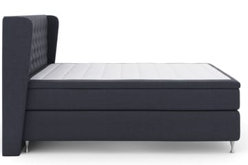 Select No 5 Komplett Sengepakke 210x210 Fast Watergel - Blå/Sølvben - Møbler - Senger - Komplett sengepakke