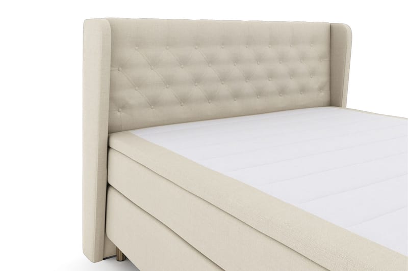 Select No 5 Komplett Sengepakke 210x210 Medium Watergel - Beige/Kobberben - Møbler - Senger - Komplett sengepakke