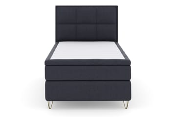 Select No 6 Komplett Sengepakke 120x200 Fast Watergel - Blå/V-formede Metallben - Møbler - Senger - Komplett sengepakke