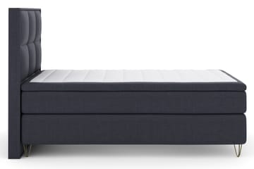 Select No 6 Komplett Sengepakke 120x200 Fast Watergel - Blå/V-formede Metallben - Møbler - Senger - Komplett sengepakke