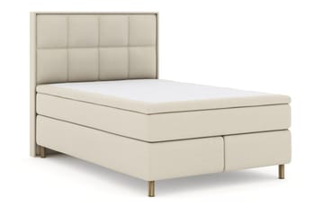 Select No 6 Komplett Sengepakke 160x200 Fast Memory/Pocket - Beige/Kobberben - Møbler - Senger - Komplett sengepakke