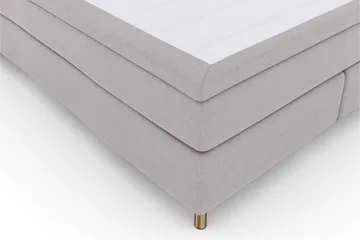 Select No 6 Komplett Sengepakke 160x200 Medium Watergel - Lysegrå/Kopperben - Møbler - Senger - Komplett sengepakke