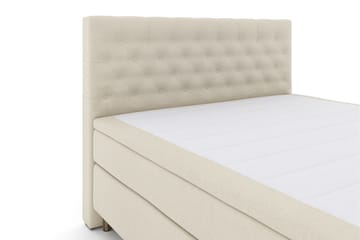 Select No 6 Komplett Sengepakke 210x210 Medium Memory/Pocket - Beige/Kobberben - Møbler - Senger - Komplett sengepakke