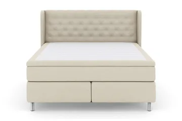Sengegavl med Sider 210 cm - Beige