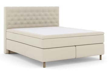 Select No 6 Kontinentalseng 210x210 Medium Memory/Pocket - Beige/Kobberben - Møbler - Senger - Kontinentalsenger