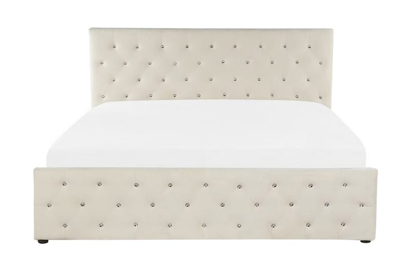 Förvaringssäng Beige