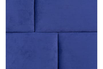 Falskog Seng 120x200 cm Metallramme - Hvit - Møbler - Senger - Sengeramme & sengestamme