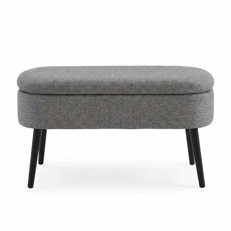 Pouffe with Storage Atelier Del Sofa Grå