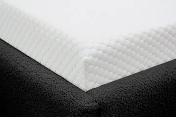 Teddy Komplett Sengpakke Sengeramme med Madrass 140x200 cm - Svart - Møbler - Senger - Komplett sengepakke