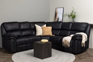 Saranda Reclinersofa - Svart - Møbler - Sofaer - Hjørnesofa
