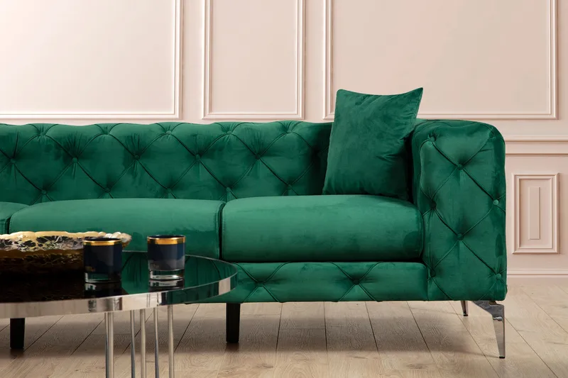 Beachport Sofa 2-seters - Grønn - Møbler - Sofaer - 2 seter sofa