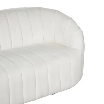 2-seters sofa Malung - Off-White - Møbler - Sofaer - Fløyel sofaer