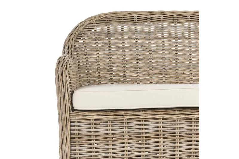 2-sitssoffa Beliani Susua Nature - Hagemøbler - Utesofa - Hagebenk & hagesofa