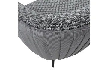 Accent Sofa Grå - Møbler - Sofaer - Sofa 3 seter
