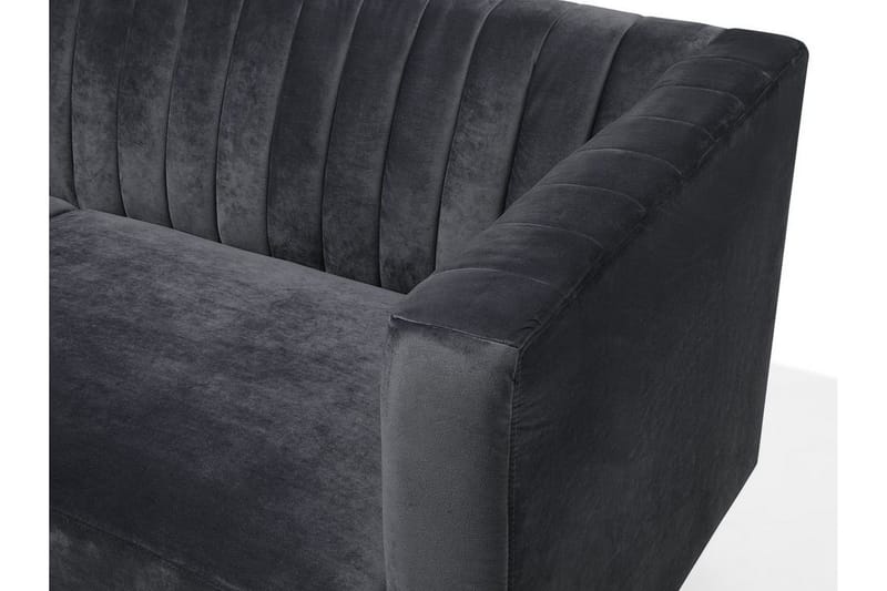 Arvika Sofa 2-4 Seter - Svart - Møbler - Sofaer - Sofa 3 seter