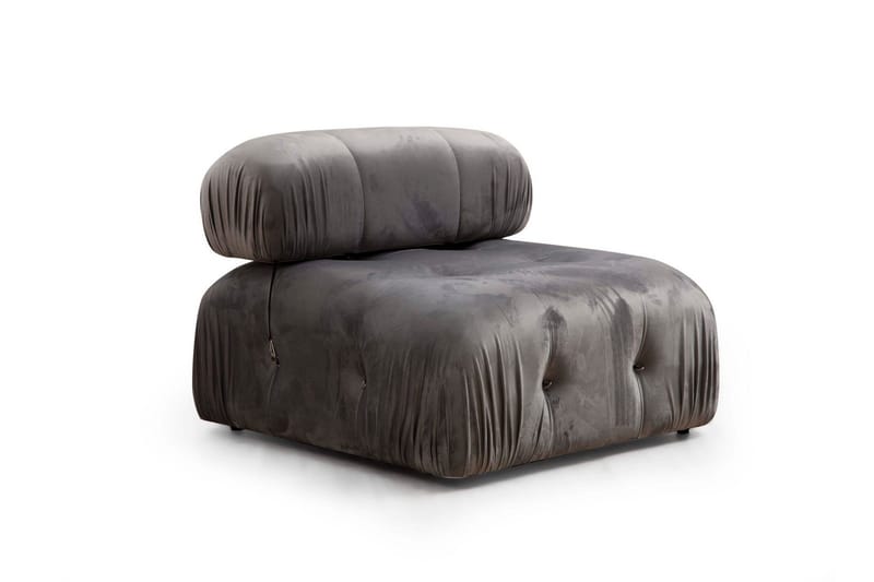 Belgin Boblende Sofa 3-seter - Grå - Møbler - Sofaer - Modulsofaer - Komplett modulsofa