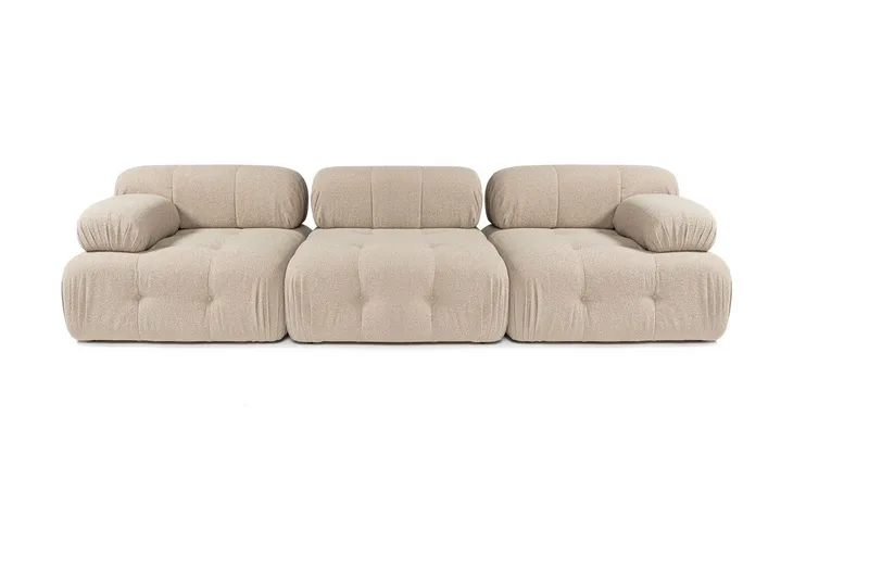Belgin Sofa 3-seter, Peach