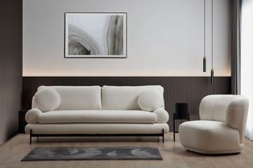 Cassius Sofa 3-seter - Hvit - Møbler - Sofaer - Sofa 3 seter