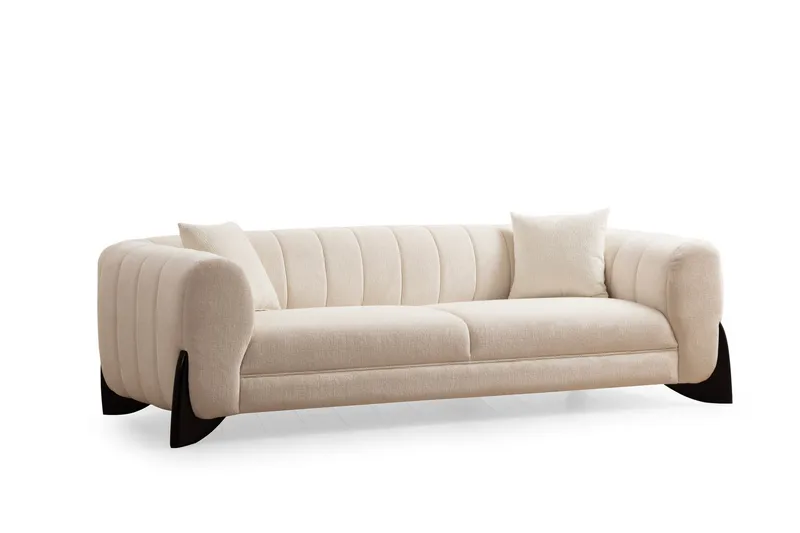 Devid Sofa 3-seter, Hvit