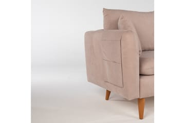 Espeut 3-seter Sofa - Brun - Møbler - Sofaer - Sofa 3 seter