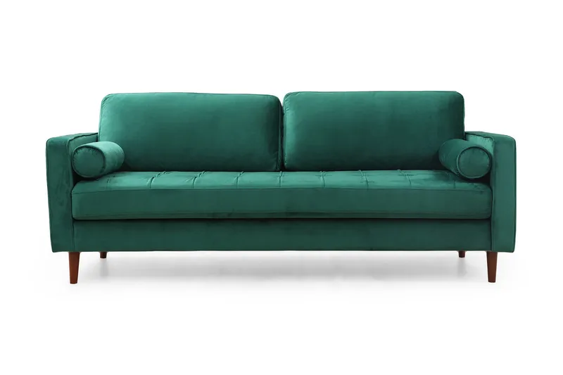 Mirrilnesh Sofa 3-seters, Grønn