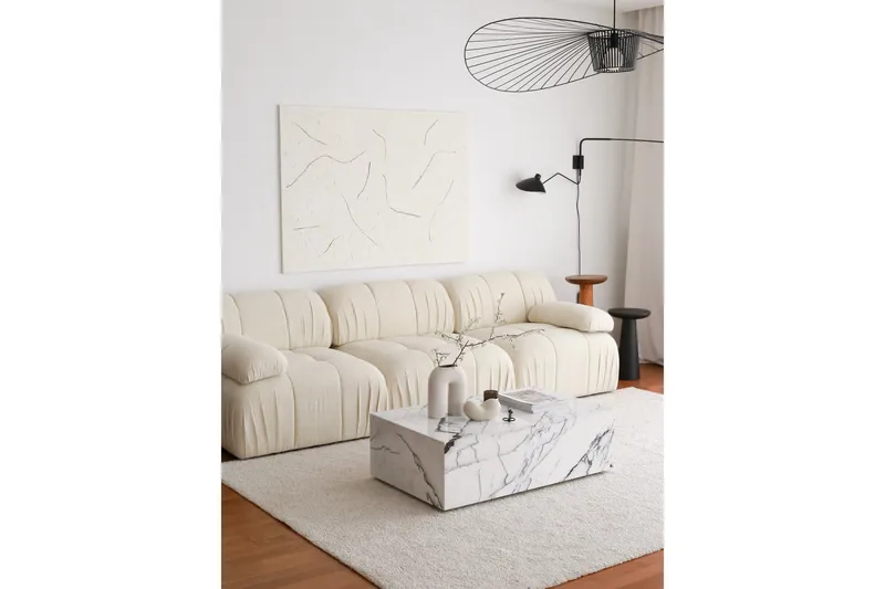 Murum Sofa 3-seter, Hvit
