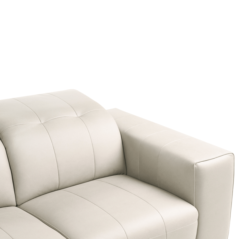 3-seters sofa Ommel - Lys beige - Møbler - Sofaer - Sofa 3 seter