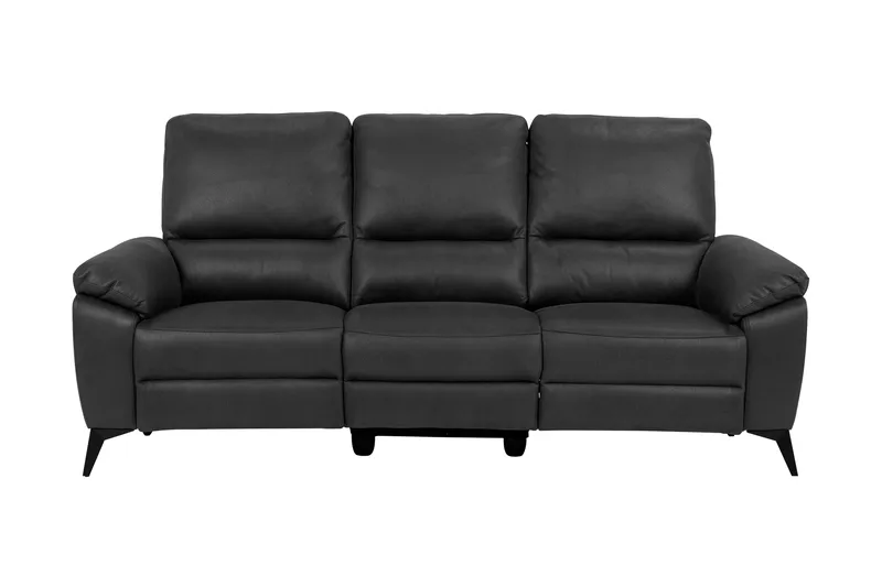 Ranas 3-seters Sofa Elektrisk, Grå/Svart