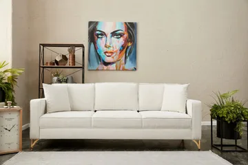 Retzow Sofa 3-seter - Beige - Møbler - Sofaer - Sofa 3 seter