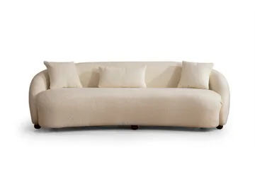 Scone Sofa 3-seters - Beige|Bouclé - Møbler - Sofaer - Sofa 3 seter
