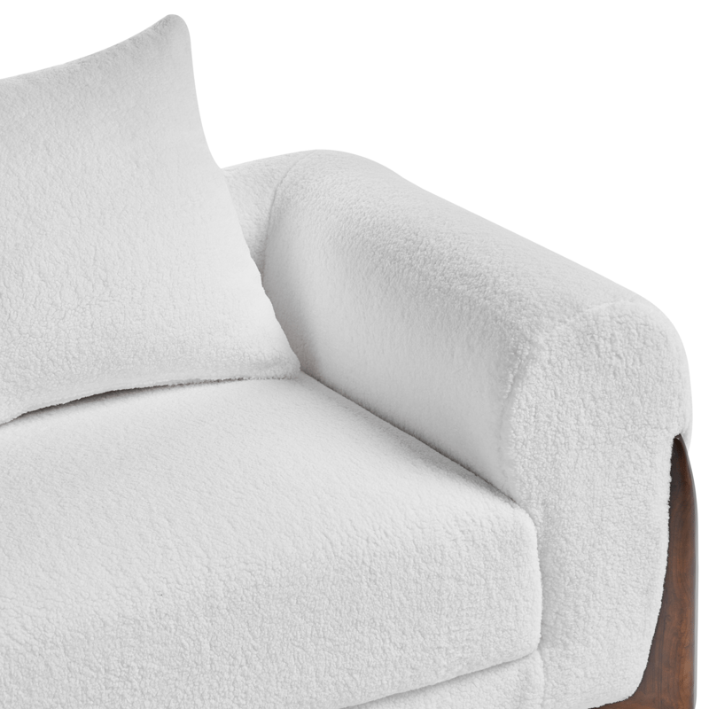 3-seters sofa Vinliden - Hvit - Møbler - Sofaer - Sofa 3 seter