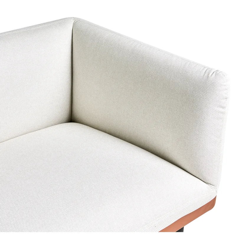 3-seters sofa Vorgod Stoff - Off-White - Møbler - Sofaer - Sofa 3 seter